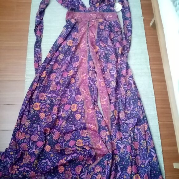 Silk Fiona Jumpsuit - Picture 2 of 4